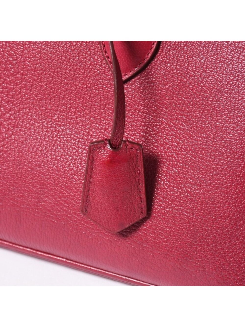 Louis Vuitton Automatic Marble Handbag Gray Leather Raspberry - Picture 13 of 16